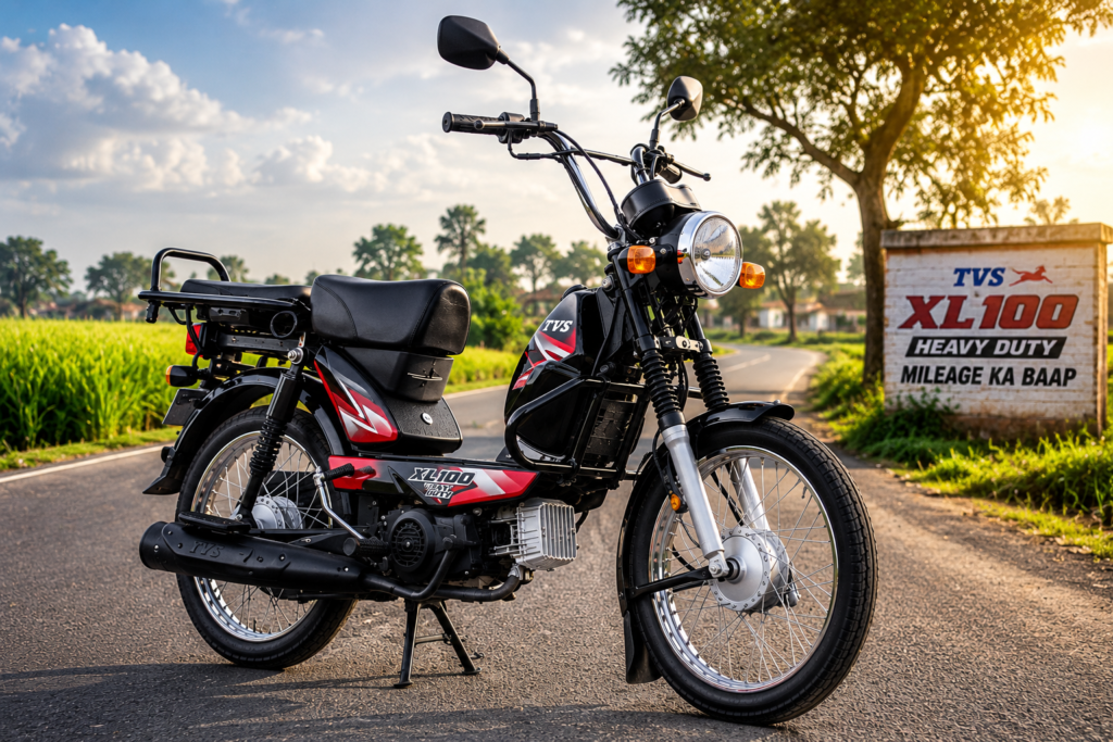 TVS XL100 Mileage 2026 Review
