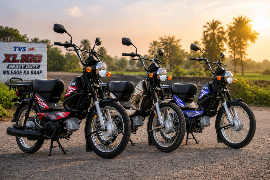 TVS XL100 Price and Variants