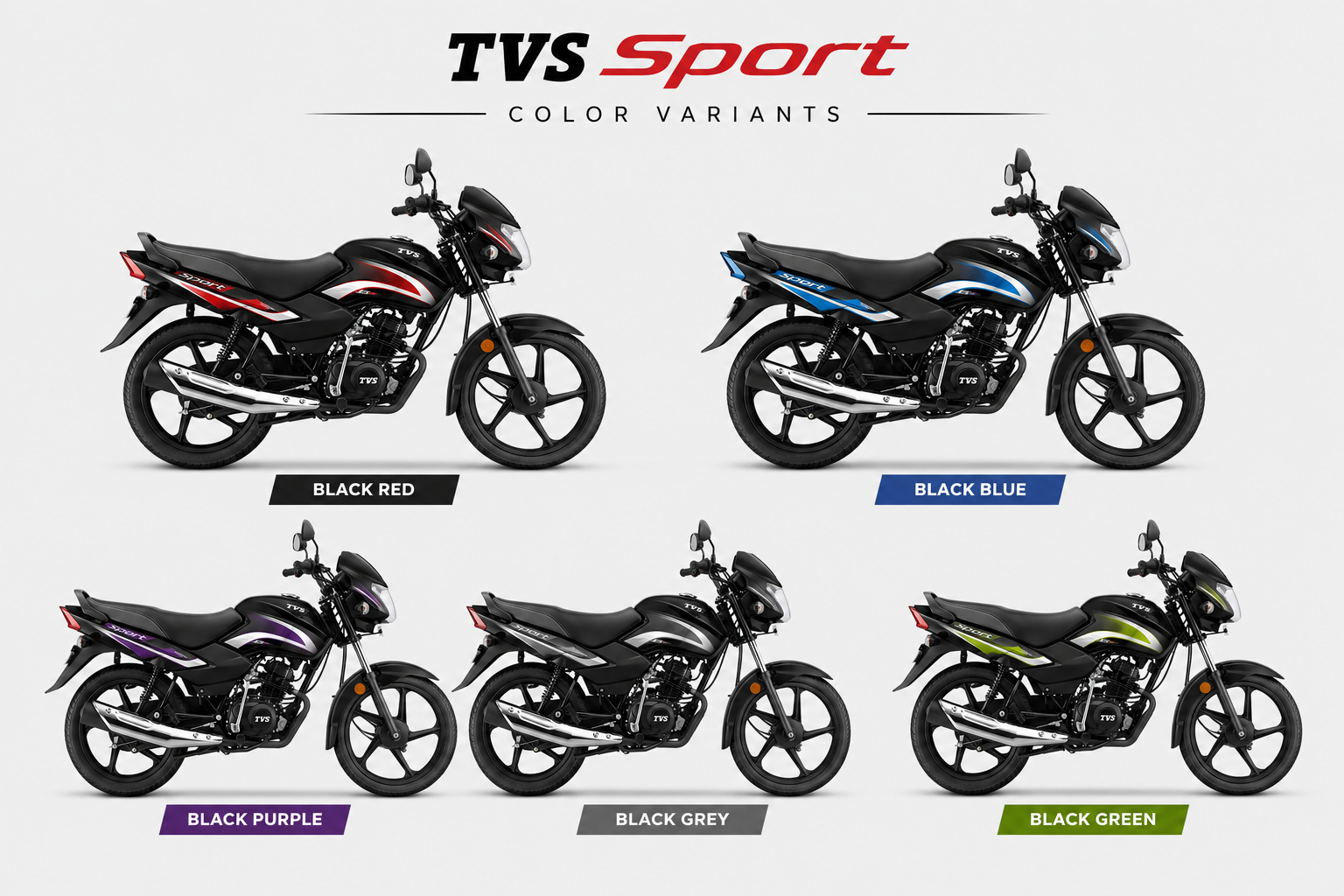Riding accessories recommended for TVS Sport owners including helmet and gloves