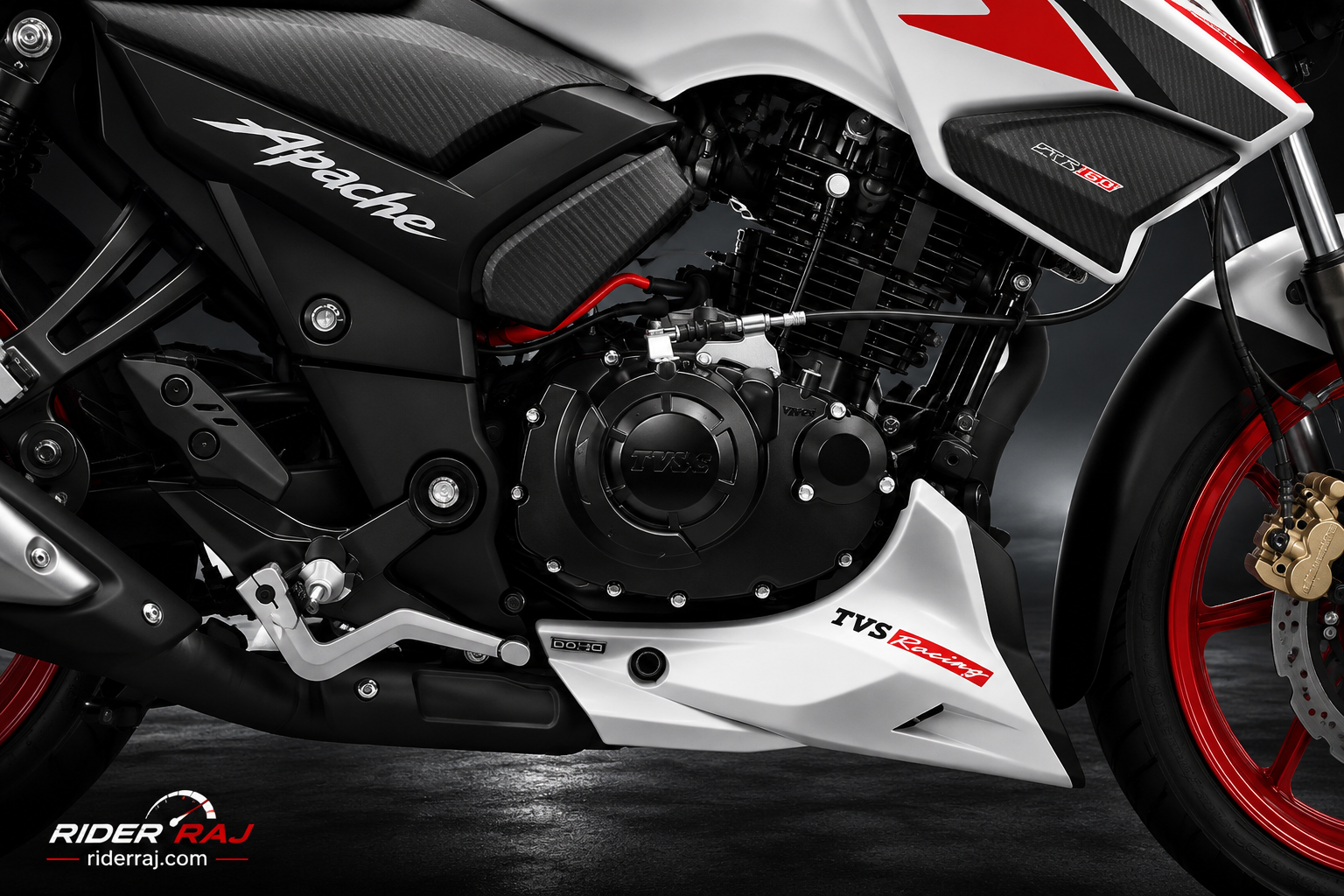 TVS Apache RTR 160 159.7cc engine performance