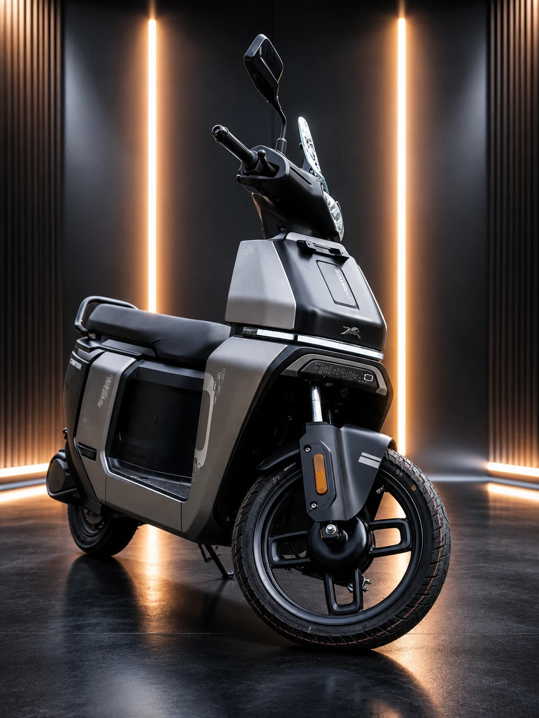 TVS Orbiter front three-quarter angle view